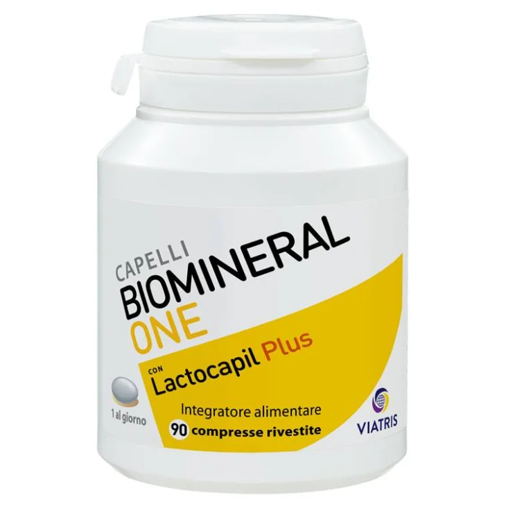 Biomineral One Lactocapil Plus Integratore per capelli fragili 90 compresse