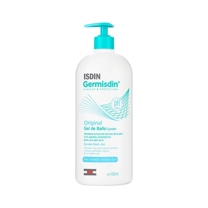Isdin Germisdin Original Gel Detergente Senza Sapone Pelli Normali 1 Litro