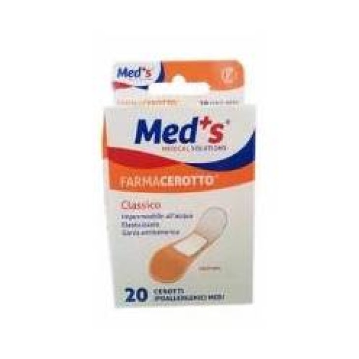 Med's Cerotto Classico in Poliuretano Ipoallergenico Medio 20 Pezzi