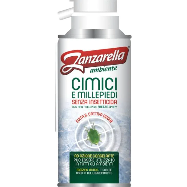 Zanzarella Spray Congelante Cimici e Millepiedi 150 ml