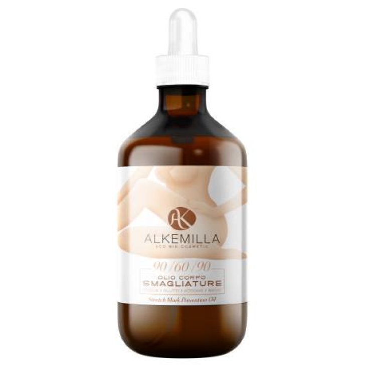 Alkemilla Olio Corpo Smagliature Cosce Seno Glutei Addome 250 ml