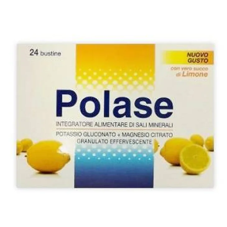 Polase Integratore Sali Minerali Gusto Limone 24 Bustine