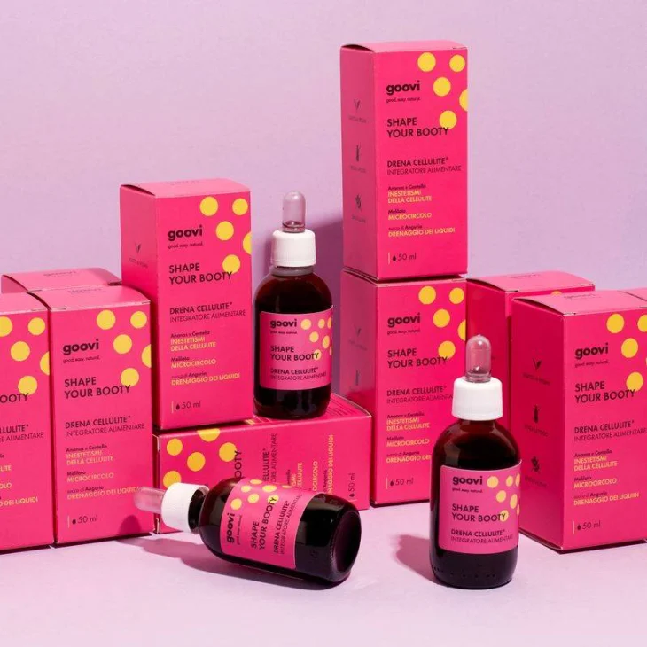 Goovi Shape Your Booty Integratore Drena Cellulite 50 ml
