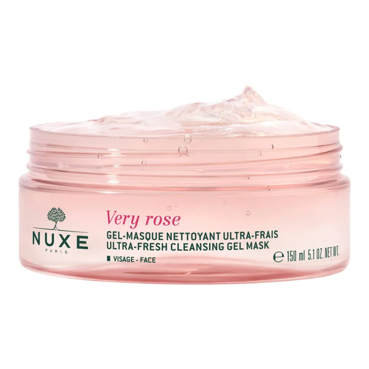 Nuxe Very Rose Gel Maschera Detergente Ultra Fresco 150ml