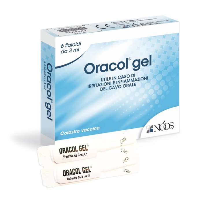 Noos Oracol Gel per il benessere del cavo orale 6 fialoidi x 3 ml