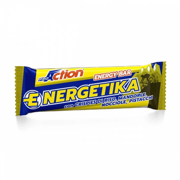 ProAction Energetika Barretta Energetica Mandorle Nocciole e Pistacchi 35 g