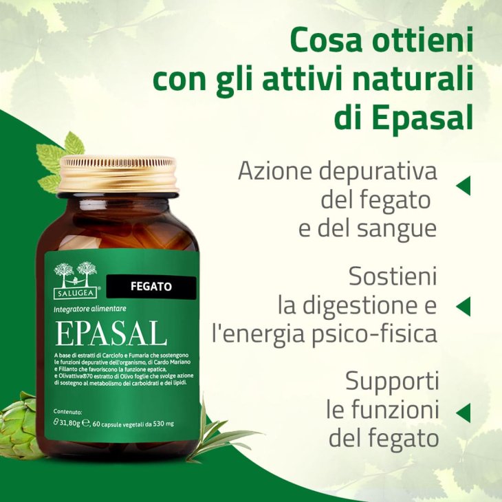 Salugea Epasal Integratore Depurativo Fegato 60 capsule