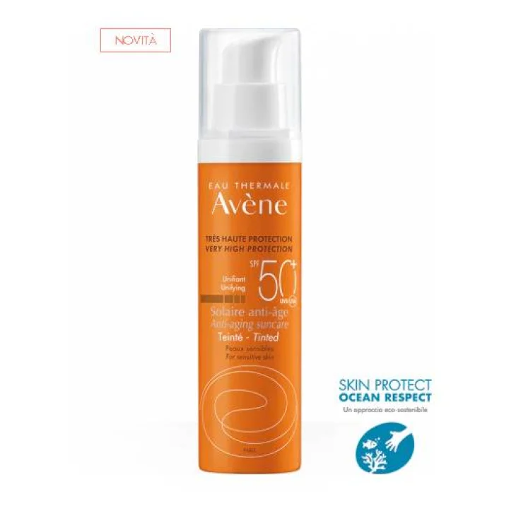 Avène Trattamento Solare Anti-Età Colorato SPF 50+ 50 ml