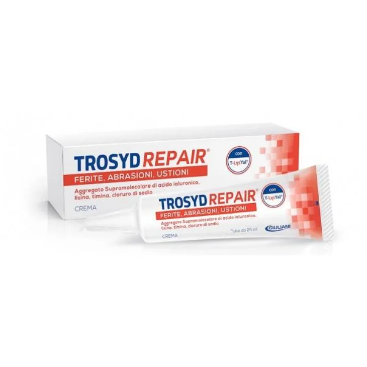 Trosyd Repair Crema Abrasioni Ferite e Ustioni 25 ml