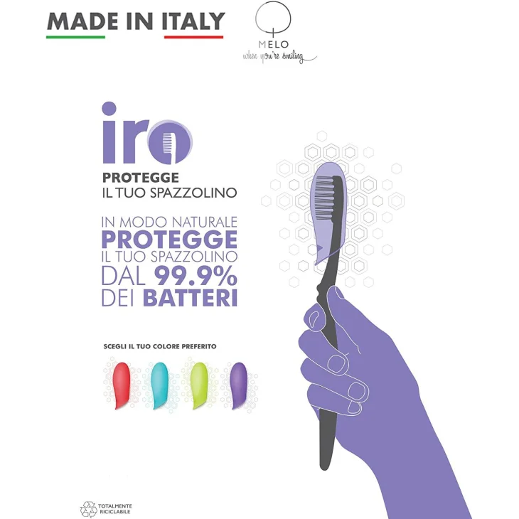 Iro Proteggi Spazzolino Viola 1 pezzo