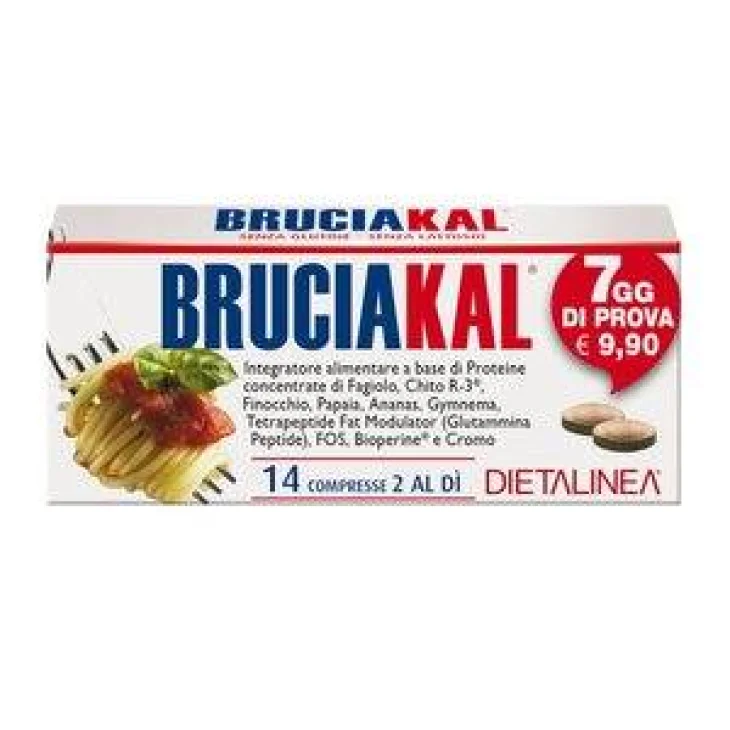 Dietalinea Bruciakal 7 Days Integratore per Dimagrire 14 compresse