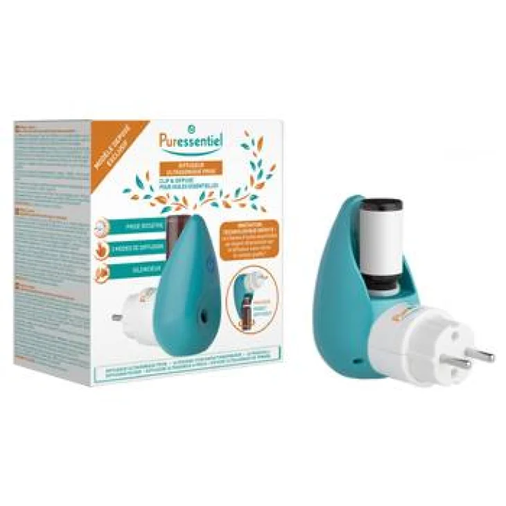 Puressentiel Diffusore Ultrasonico a Presa Clip&Diffuse