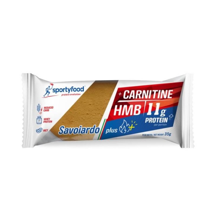 Sportyfood Creatine Savoiardo Proteico Gusto Albicocca 35 g