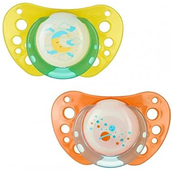 Chicco Physio Air Lumi Succhietto in Caucciù 6-16 mesi