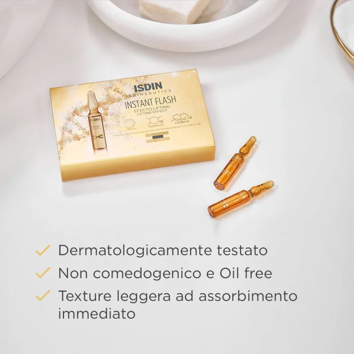 Isdin Isdinceutics Istant Flash Fiale ad effetto lifting immediato 5 fiale