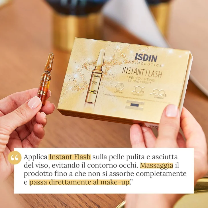 Isdin Isdinceutics Istant Flash Fiale ad effetto lifting immediato 5 fiale