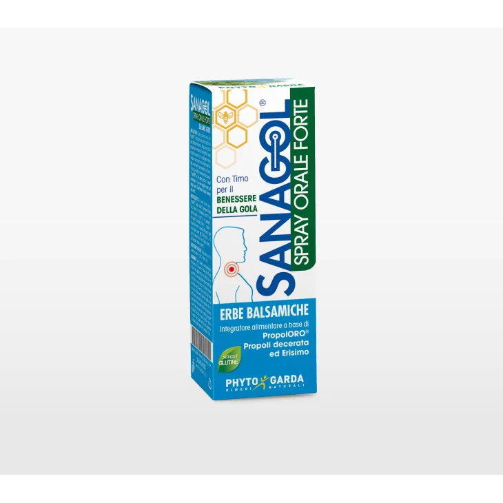 Sanagol Spray Orale Forte Erbe Balsamiche Naso e Gola 20 ml