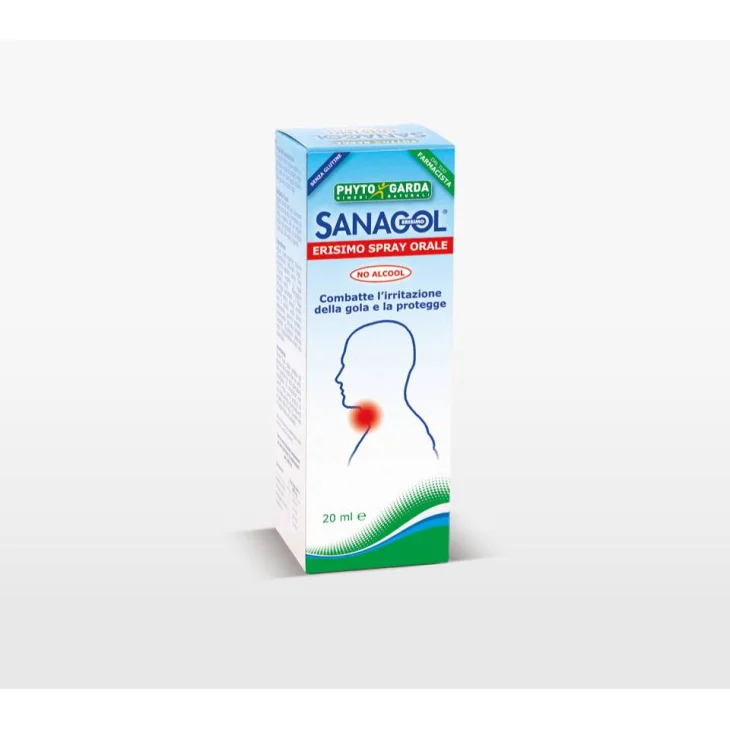 Sanagol Spray Orale Erisimo Benessere Gola 20 ml