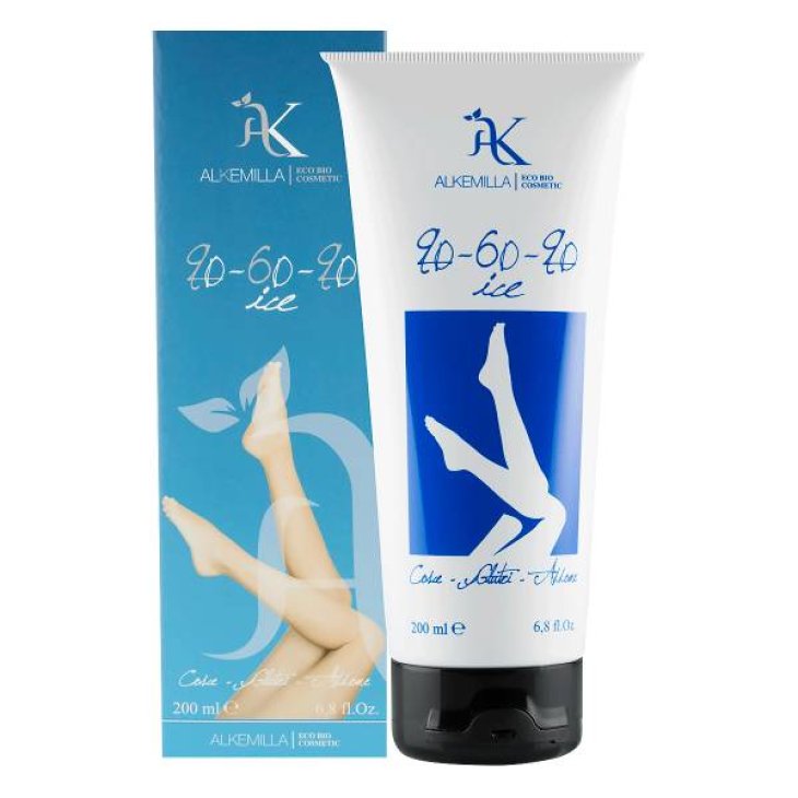 Alkemilla 90-60-90 Ice Crema Anti-Cellulite Effetto Freddo 200 ml