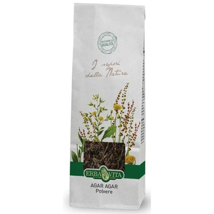 Erba Vita Agar Agar In Polvere Addensante naturale 100 g