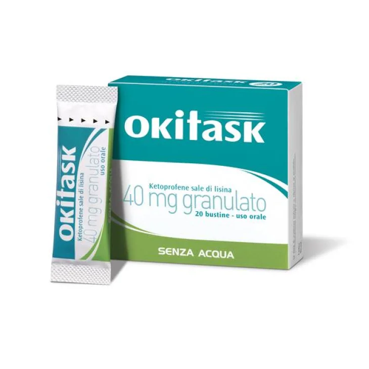 Okitask Granulato Senza Acqua 40 mg - 20 Bustine