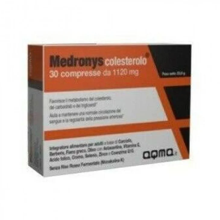 Medronys Colesterolo Integratore Controllo Colesterolo 30 compresse
