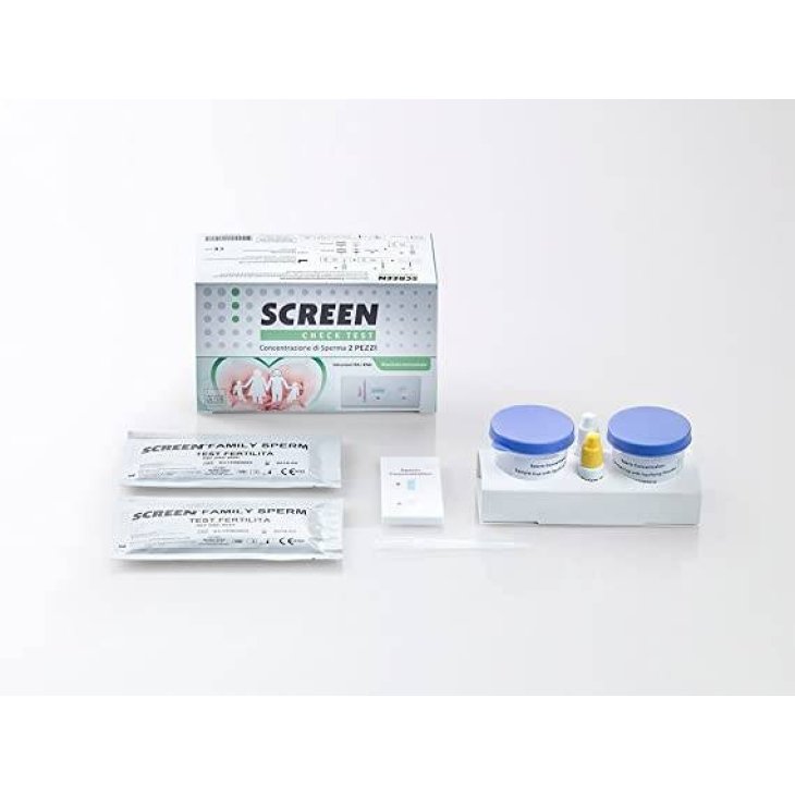 Screen Test Concentrazione Sperma 2 pezzi