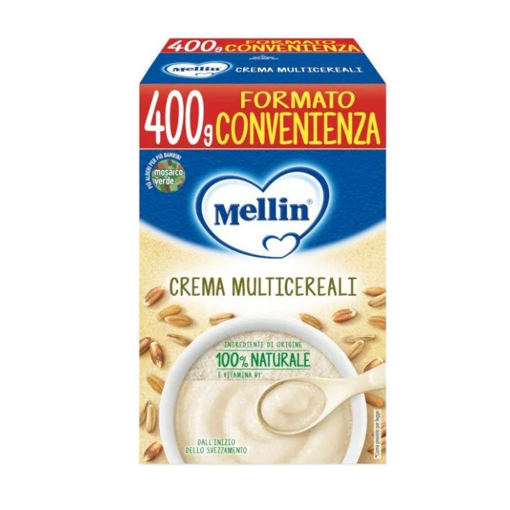 Mellin Prima Pappa Crema Multicereali 400 gr