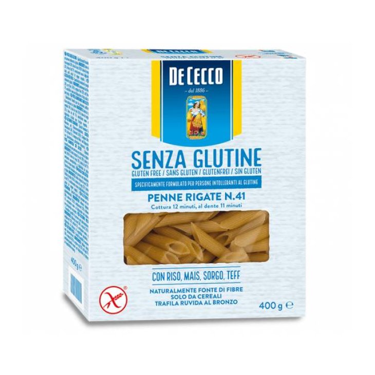 De Cecco Senza Glutine Penne Rigate N.41 400 gr