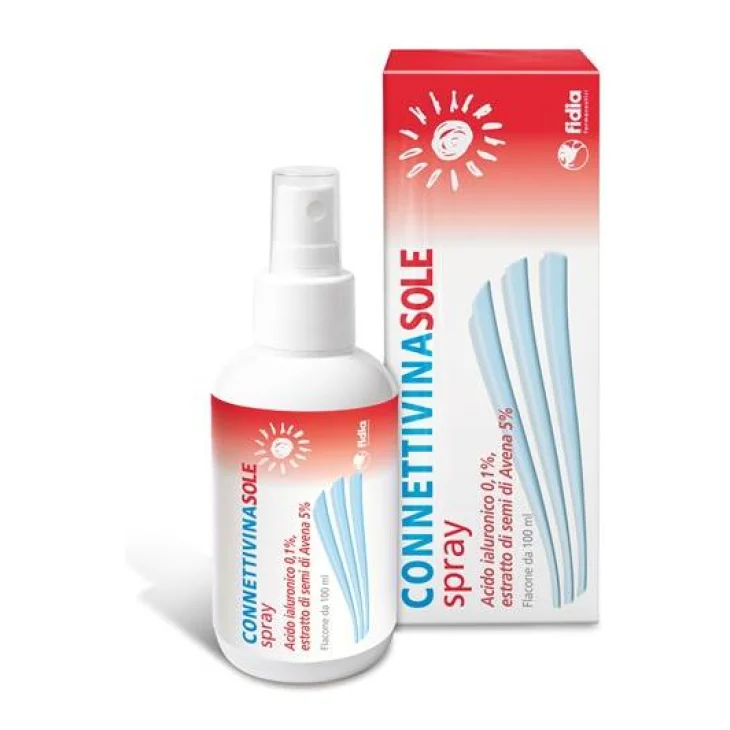 Connettivina Sole Spray Lenitivo Scottature 100 ml