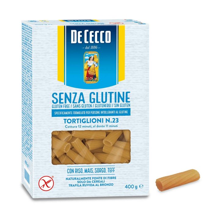 De Cecco Senza Glutine Tortiglioni N.23 400 gr