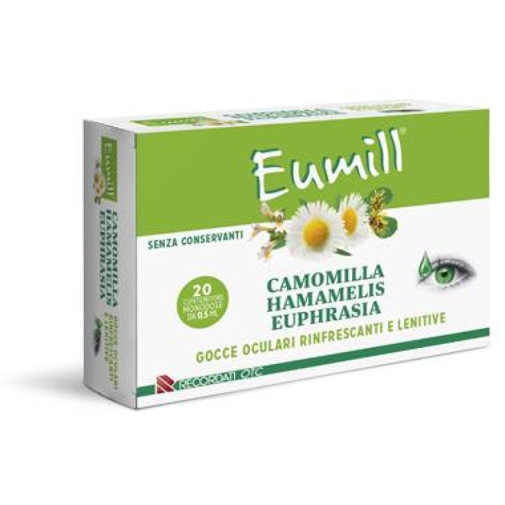 Eumill Gocce Oculari Antirossore 20 flaconcini monodose 0,5 ml