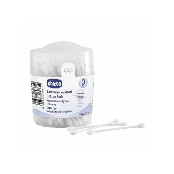 Chicco Bastoncini Ovattati 160 pezzi