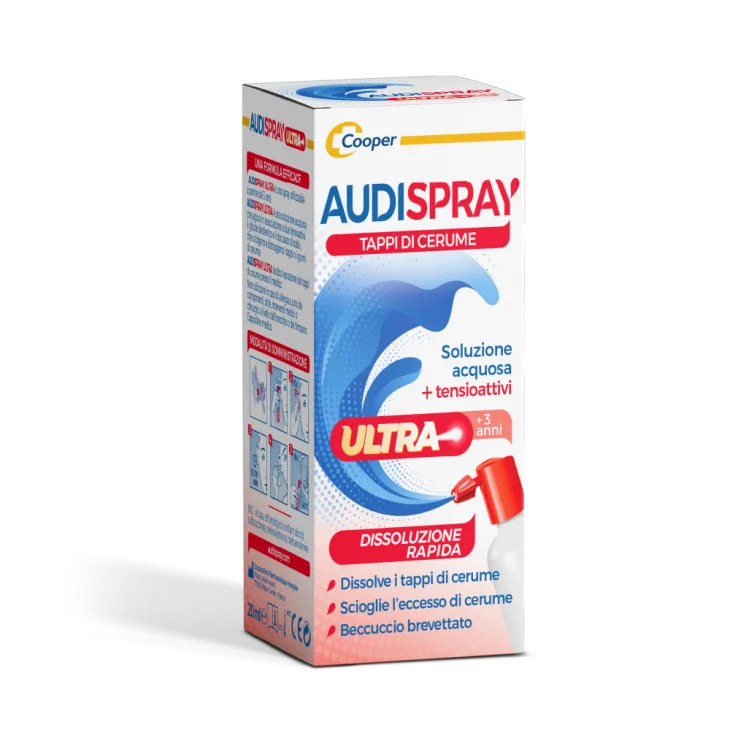 Audispray Ultra Elimina Tappi Cerume 20 ml