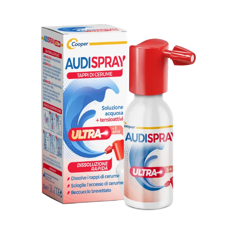 Audispray Ultra Elimina Tappi Cerume 20 ml