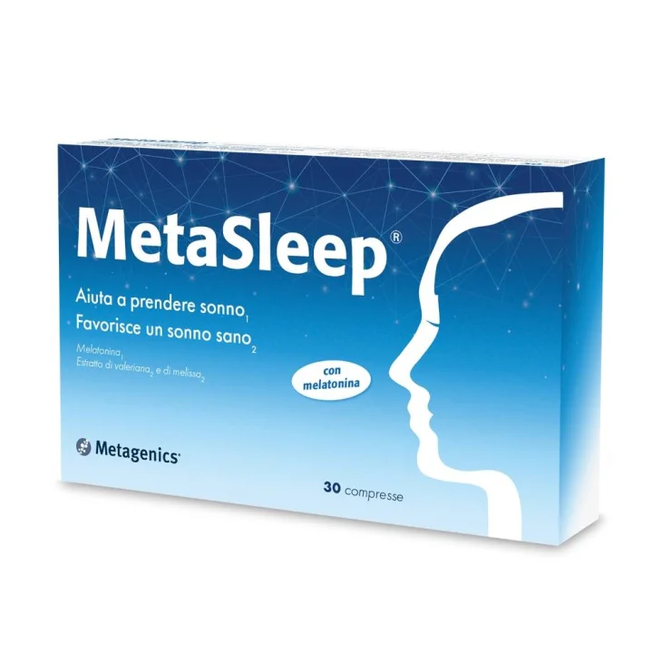 Metagenics Metasleep Favorisce il Buon Riposo 30 compresse