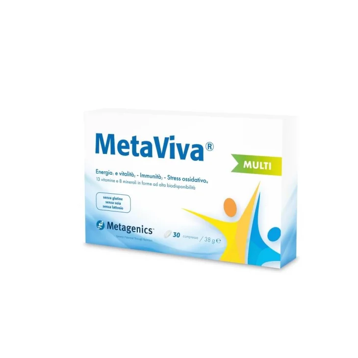 Metagenics MetaViva Multi Integratore Multivitaminico e Multiminerale 30 compresse