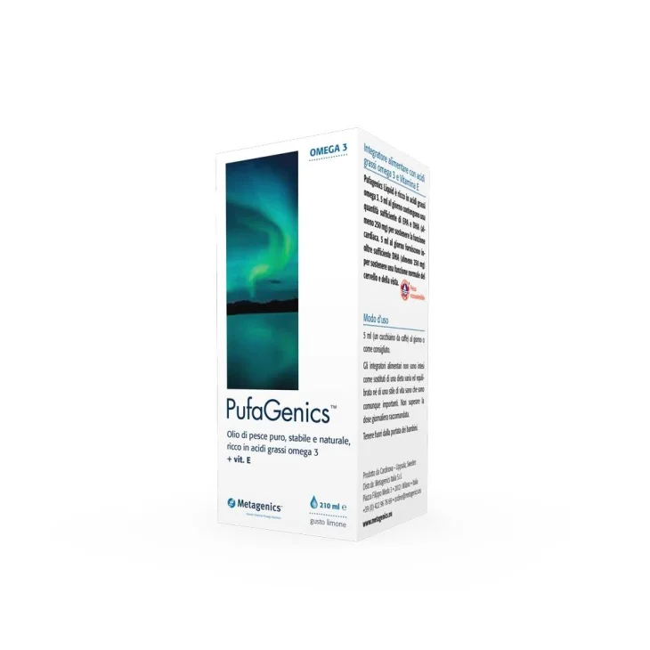Metagenics Pufagenics Liquido Integratore Omega 3 210 ml