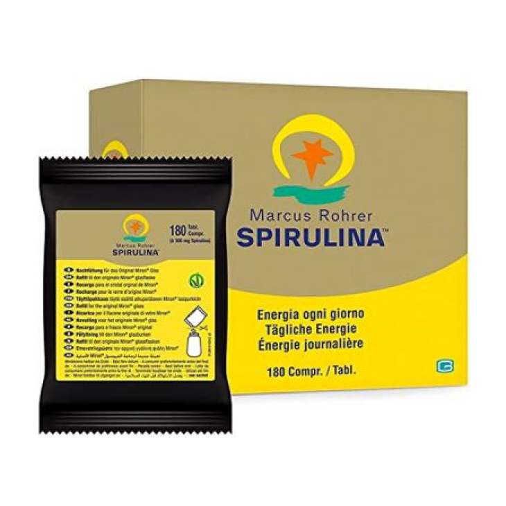 Marcus Rohrer Spirulina Ricarica 180 compresse