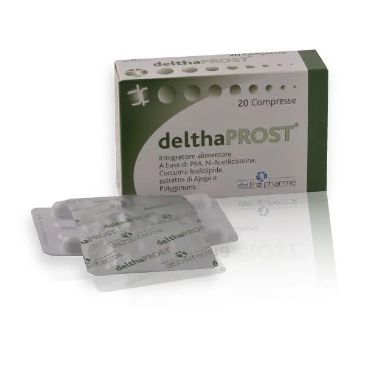 Deltapharma DelthaProst Integratore per il benessere delle vie urinarie maschili 20 compresse