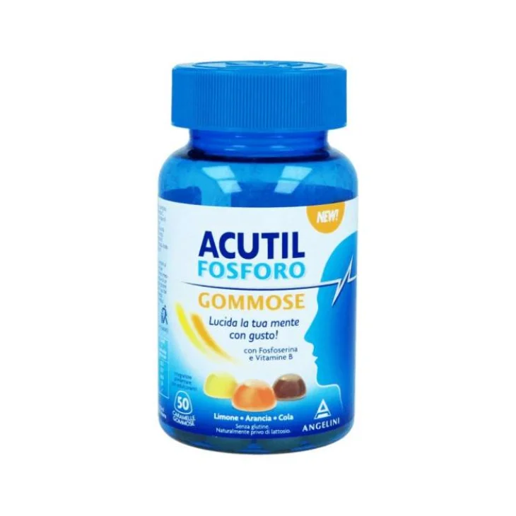 Acutil Fosforo Caramelle Gommose per la Concentrazione
