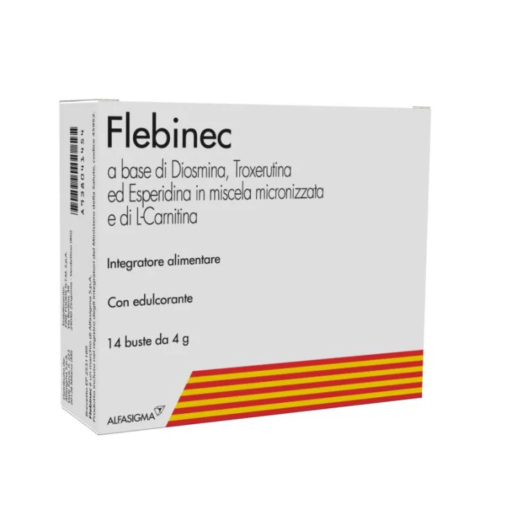 Flebinec Integratore per il Microcircolo 14 bustine
