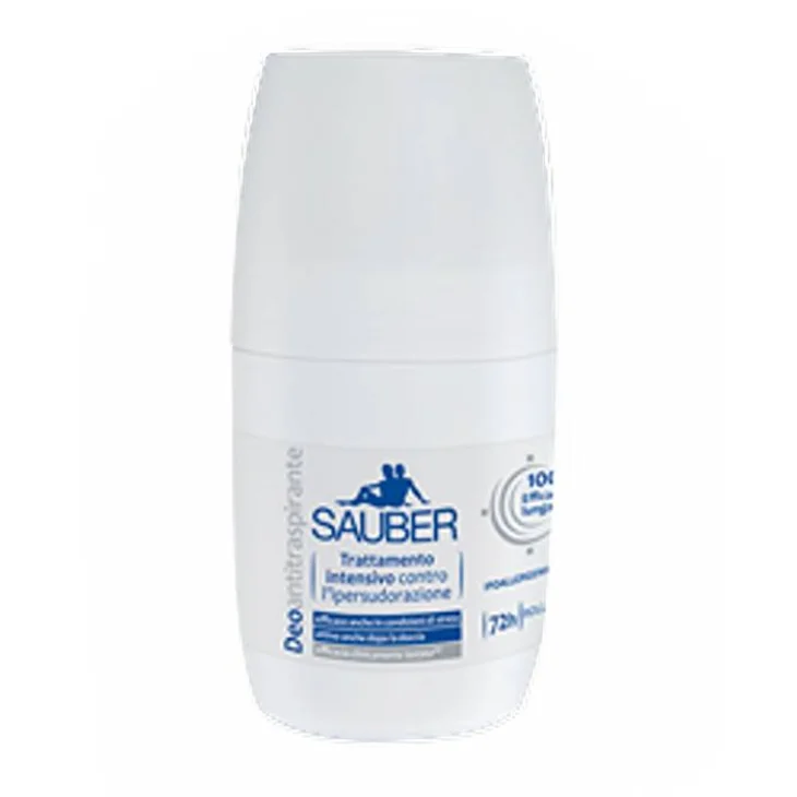 Sauber Deo Antitraspirante Roll-On Trattamento Contro Ipersudorazione 50 ml