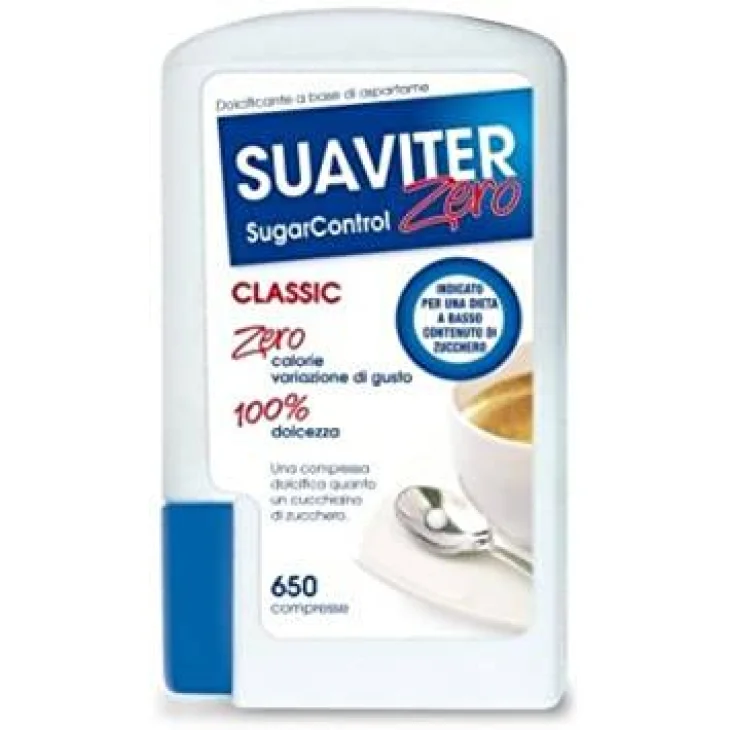 Desa Pharma Suaviter Zero Classic Dolcificante Zero Calorie 650 compresse