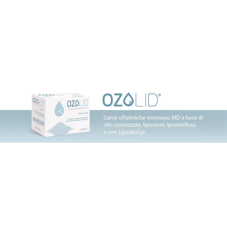 Ozolid Garze Oftalmiche Monouso con LipozonEye 20 garze