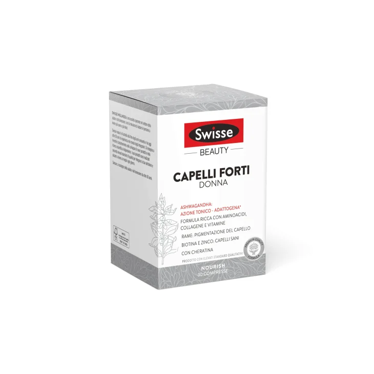 Swisse Capelli Forti Donna Benessere e Forza ai Capelli 30 compresse