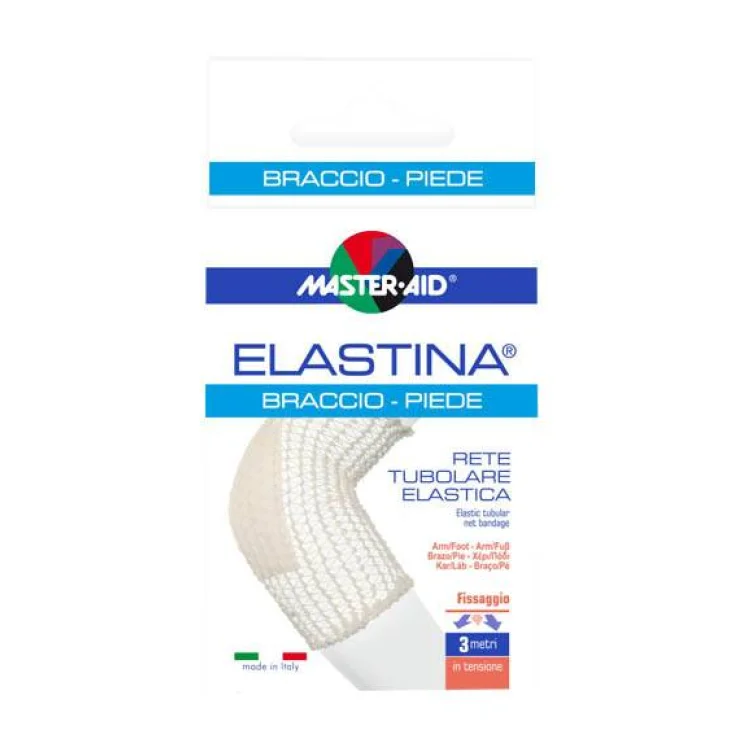 Master Aid Rete Tubolare Elastica per braccio e piede 3 m