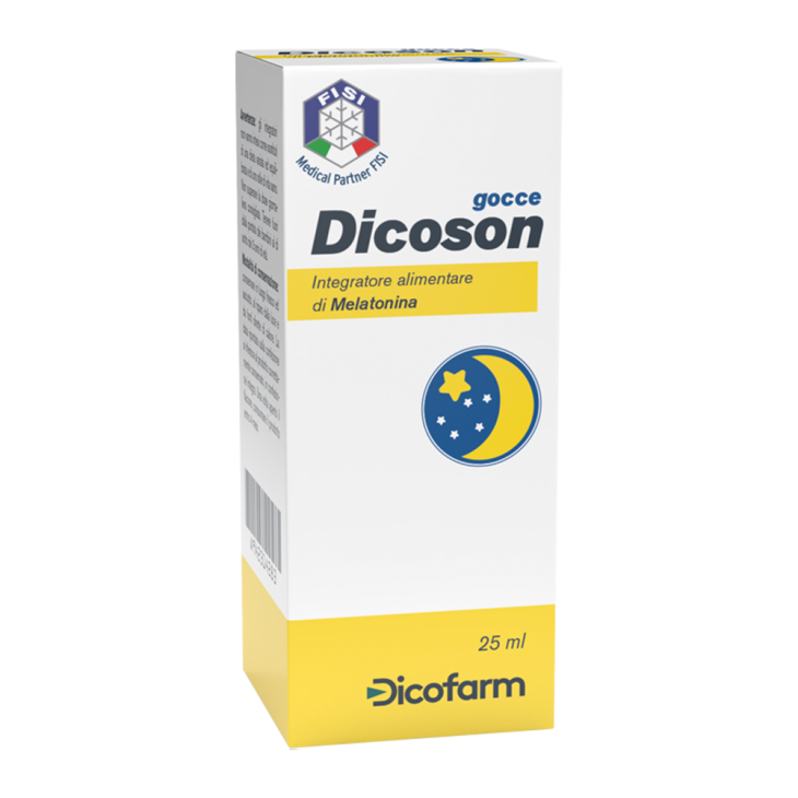 Dicofarm Dicoson Gocce Integratore di Melatonina per Favorire il Sonno 25 ml