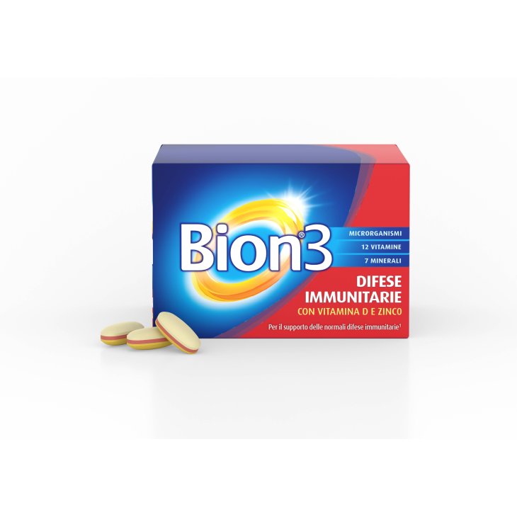 Bion 3 Difese Immunitarie con Vitamina D e Zinco 30 compresse