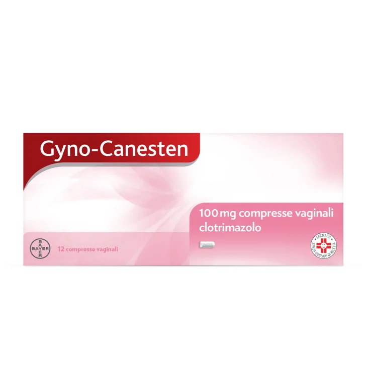 Gyno-Canesten 100 Mg per il benessere vaginale 12 compresse vaginali